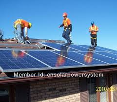 Installation Of Solar Power Plants
